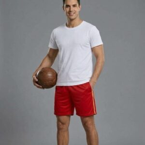 Men Red Shorts